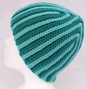 Beanie blau